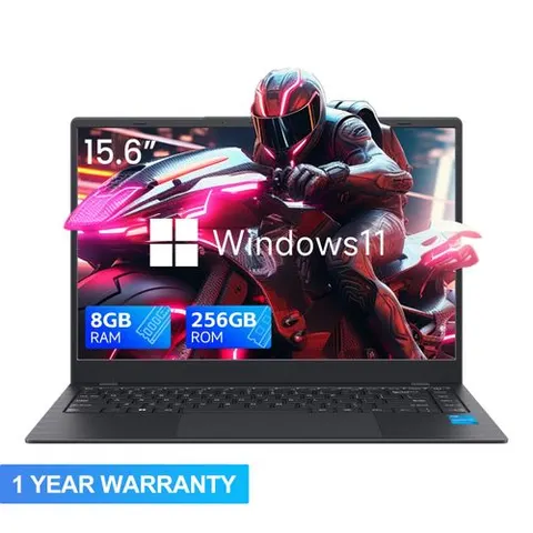 Blueing 15.6" Laptop J4125 8GB+256GB SSD Student Portable Computer
