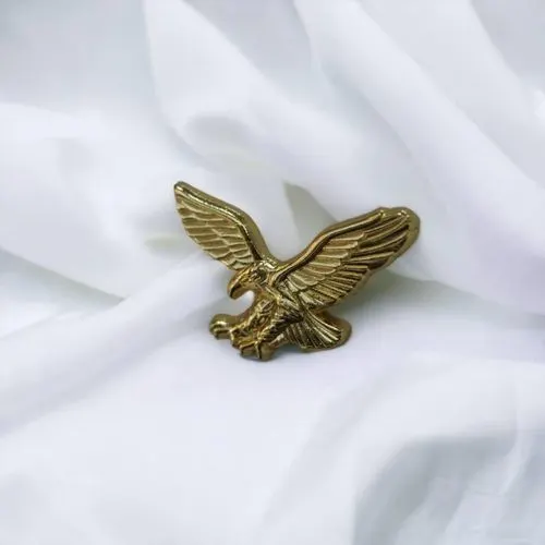 Gk Gold Eagle Lapel Pin – Majestic Soaring Eagle Badge for Suit, Jacket, Hat & Accessori…