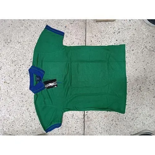 Plain Green Unisex Polo Shirt