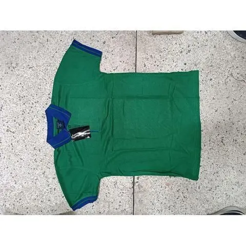 Plain Green Unisex Polo Shirt
