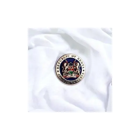 Jamhuri Ya Kenya Emblem Lapel Pin Badge